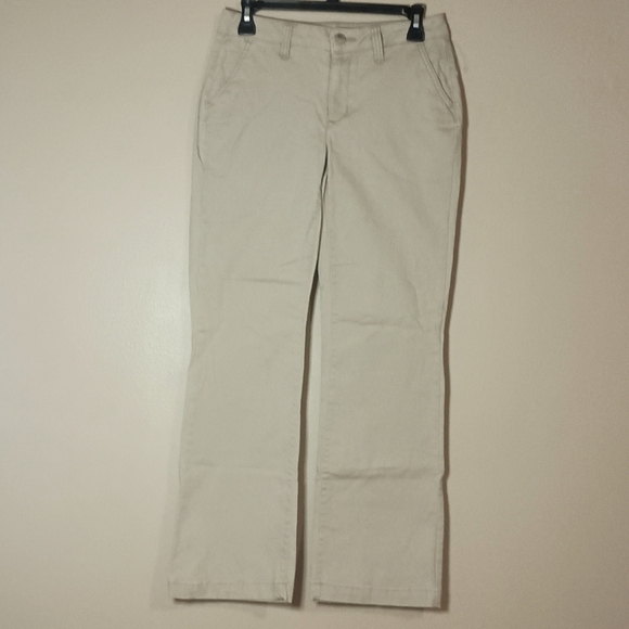 Aeropostale Classic Stretch Straight Leg Khaki Uniform Pants - Picture 4 of 9